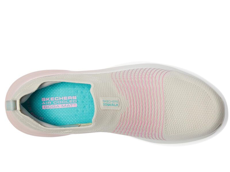 スケッチャーズ レディース シューズ スニーカー SKECHERS Performance Go Walk Max Walker Sally NaturalPink ピンク