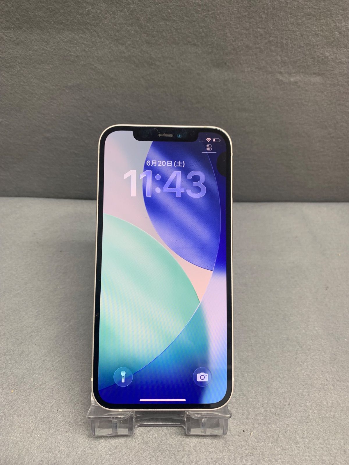中古 国内版 SIMフリー iPhone12 256GB ホワイト色