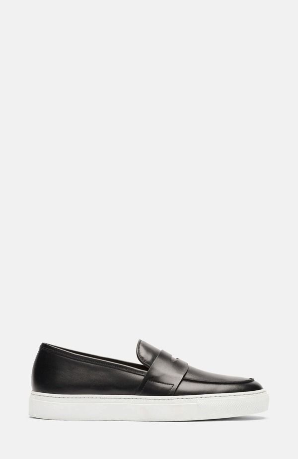 スカロッソ メンズ シューズ スニーカー SCAROSSO Alberto Sneakers Black Calf ブラック スカロッソ メンズ シューズ スニーカー SCAROSSO Alberto Sneakers Black Calf ブラック