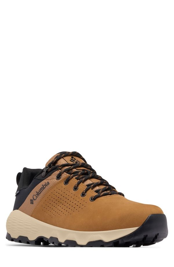 コロンビア メンズ シューズ スニーカー Columbia Newtonimble Waterproof Hiking Sneaker Elk Black ブラック