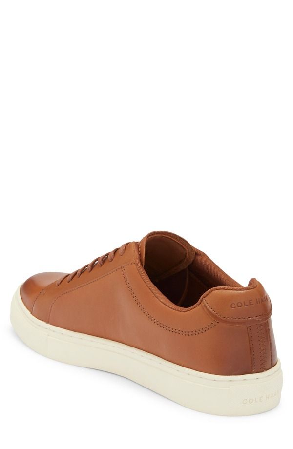 コールハーン メンズ シューズ スニーカー レザー Cole Haan Grand Series Jensen Leather Low Top Sneaker British Tan タン