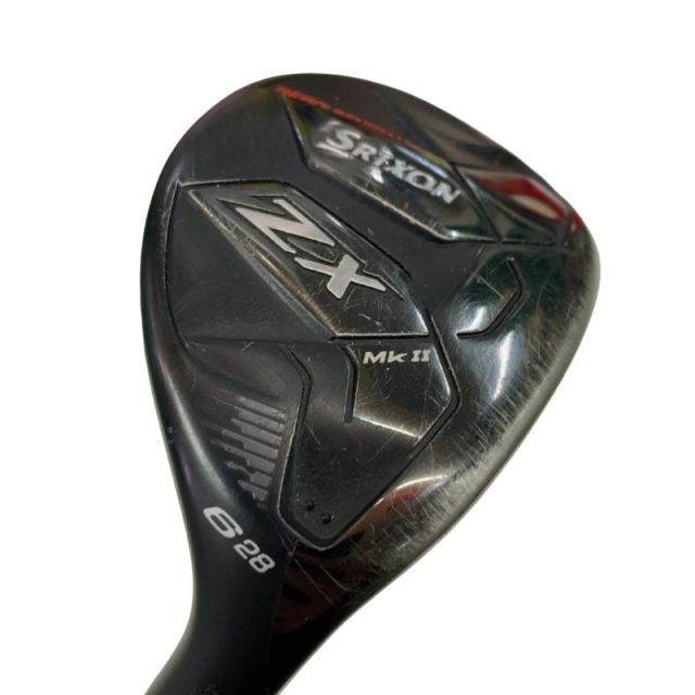 【中古】 ダンロップ SRIXON ZX Mk II HYBRID H6 ユーティリティ UT Diamana ZX-II 60 for Hybrid (フレックスS) メンズ 男性用 右利き 右用 Cランク ゴルフクラブ