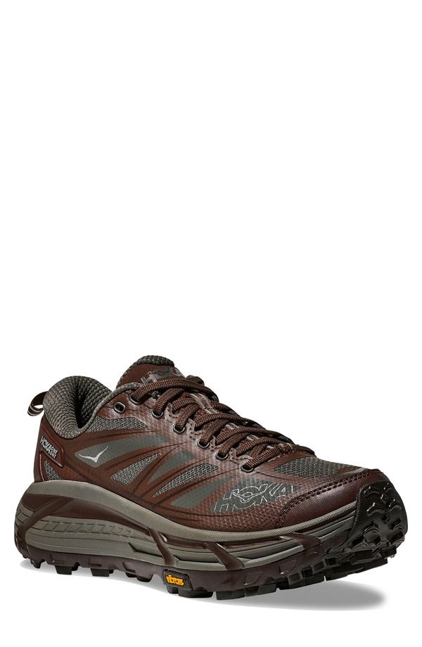 ホカオネオネ メンズ シューズ スニーカー HOKA Mafate Speed 2 Sneaker Asphalt Grey Walnut グレー