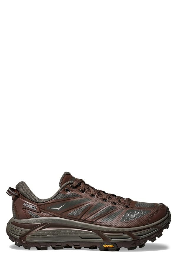 ホカオネオネ メンズ シューズ スニーカー HOKA Mafate Speed 2 Sneaker Asphalt Grey Walnut グレー