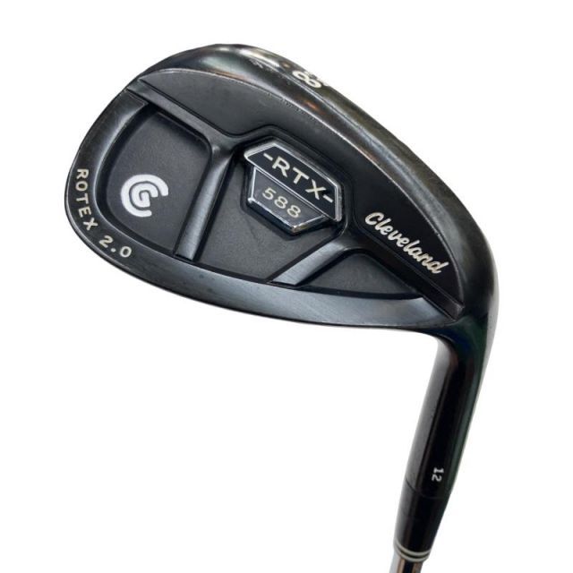 【中古】 クリーブランド Cleveland 588 RTX キャビティバック ブラックパール 58°/12° ウェッジ WG NS PRO 950GH (フレックスS) メンズ 男性用 右利き 右用 Cランク ゴルフクラブ