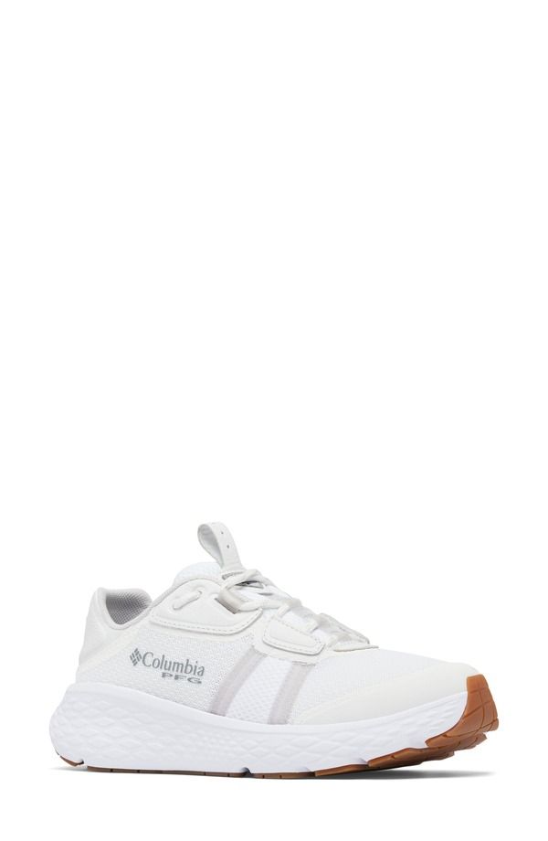 コロンビア レディース シューズ スニーカー Columbia PFG Castback TC Fishing Shoe White Silver Grey ホワイト