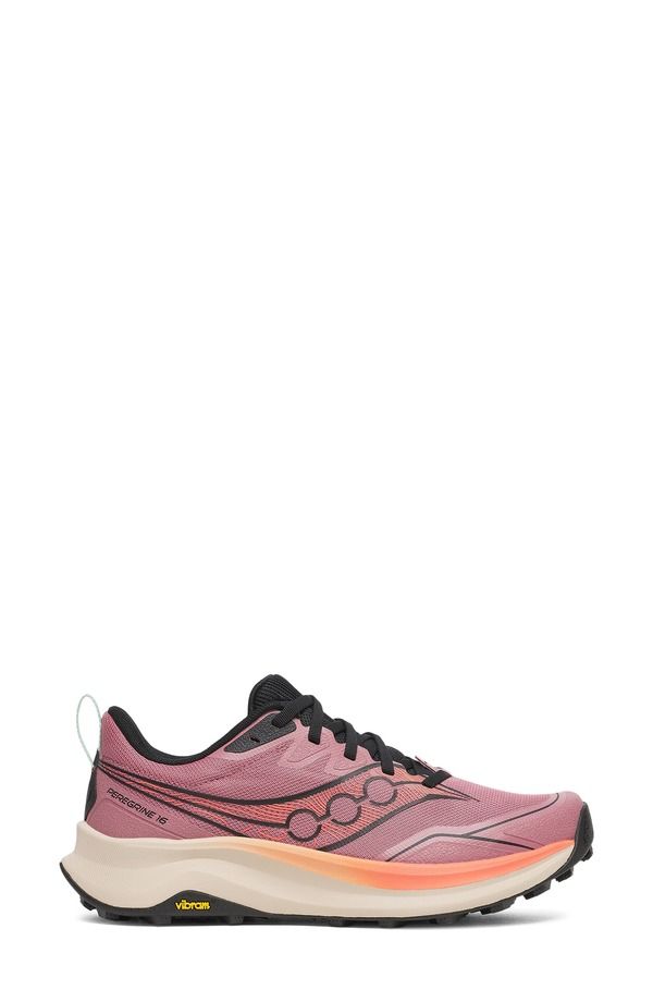サッカニー レディース シューズ スニーカー Saucony Peregrine 16 Trail Shoe Mauve Salmon サーモン