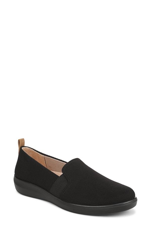 ライフストライド レディース シューズ スニーカー ニット LifeStride Next Wave Knit Sneaker Black ブラック