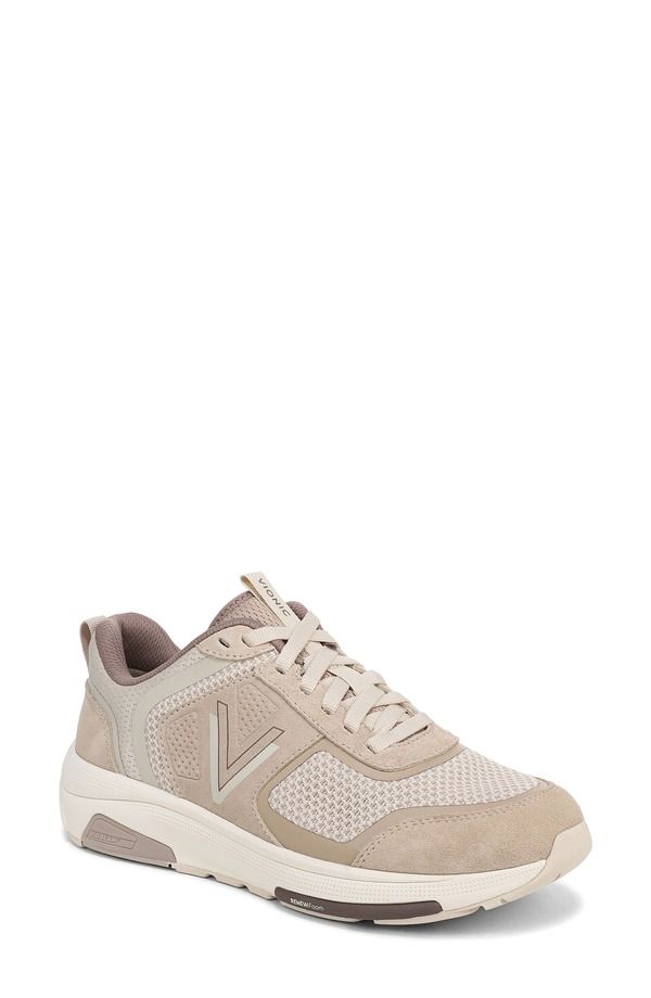 バイオニック レディース シューズ スニーカー Vionic Walk Strider Sneaker Lucid Beige ベージュ