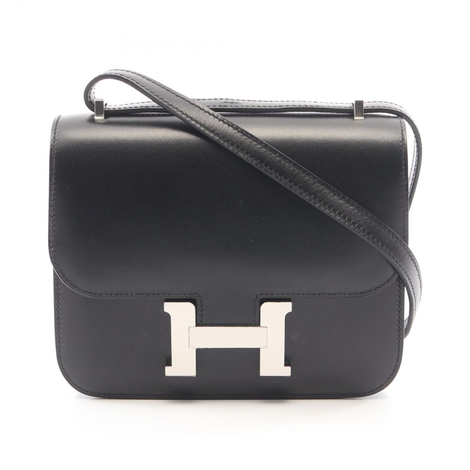 エルメス HERMES ショルダーバッグ コンスタンス3 ミニ ブラック カーフ（牛革） コンスタンス3ミニ ブラック レディース 未使用