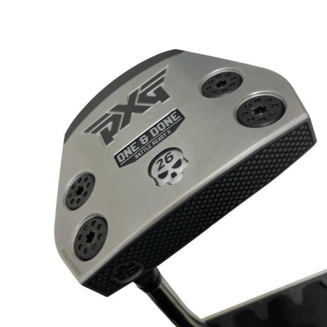 【中古】 PXG BATTLE READY II ONE＆DONE(ダブルベンド) パター PT スチール (フレックスその他) メンズ 男性用 右利き 右用 Cランク ゴルフクラブ