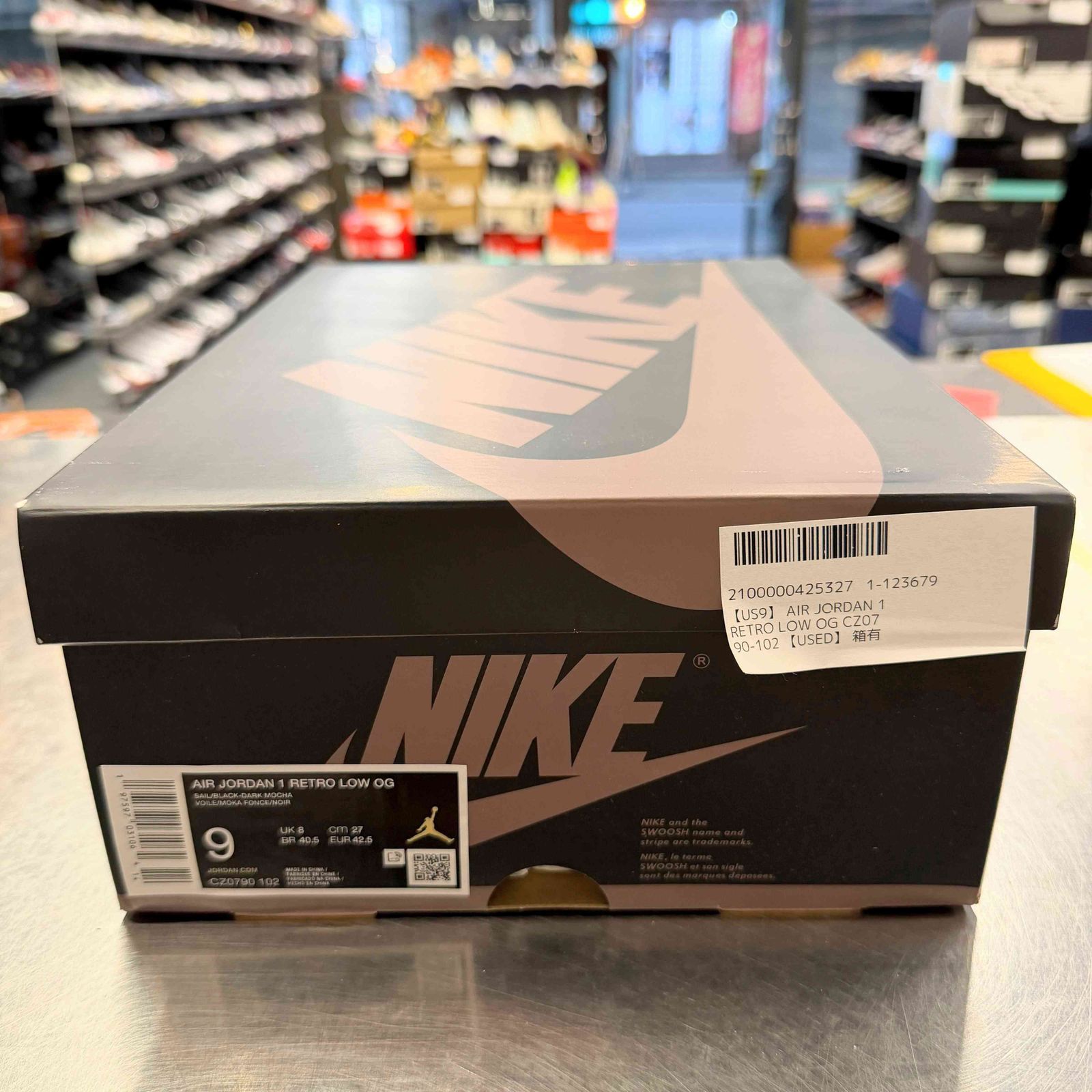 US9】 AIR JORDAN 1 RETRO LOW OG CZ0790-102 【中古】 箱有 - メルカリ
