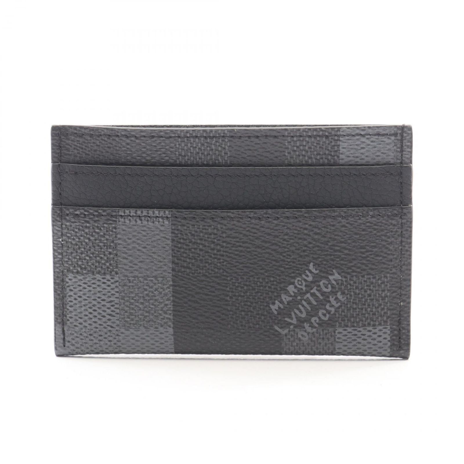 ルイ・ヴィトン LOUIS VUITTON カードケース ポルトカルト ダブル ダモフラージュ M14929 レザー ポルト カルト・ダブル メンズ 未使用 38,220円
