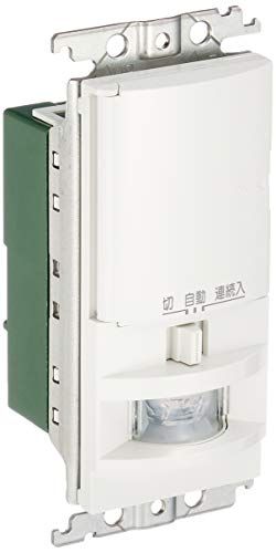 【新品】パナソニック(Panasonic) 壁取付熱線センサ付自動スイッチ 親器・スイッチスペースなし ホワイト WTK1411WK