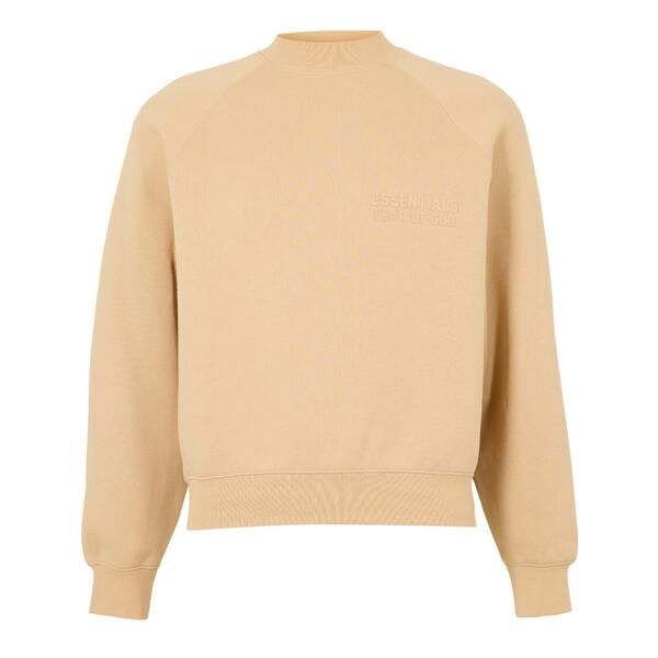 フィアオブゴッド メンズ アウター パーカー・スウェット シャツ Fear Of God Essentials Mens Crew Sweatshirt Sand サンド