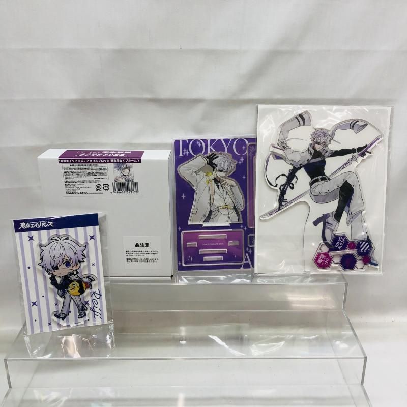 ４点セット)雨宮零士 東京エイリアンズ アクリルジオラマ ドレスアップ アクリルブロック ブルーム ビッグアクリルスタンド ミュージアム アクリルスタンド[22]