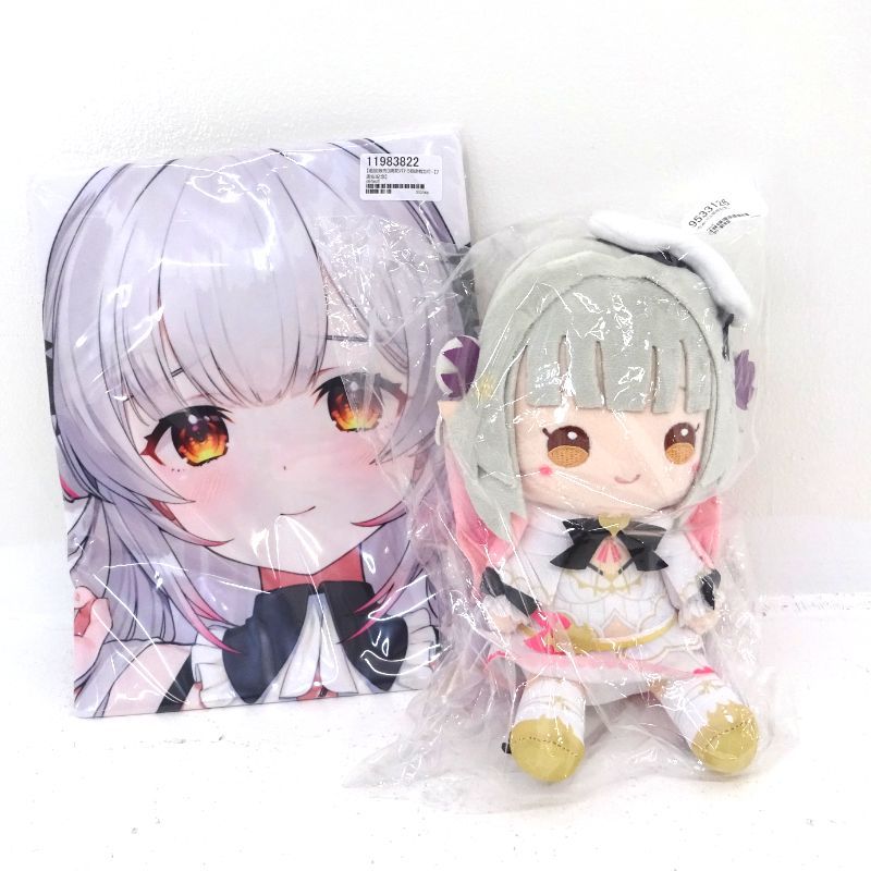 【三重店】周防パトラ おすわりぬいぐるみ 抱き枕カバー 7周年記念 計2点セット【721-D743】