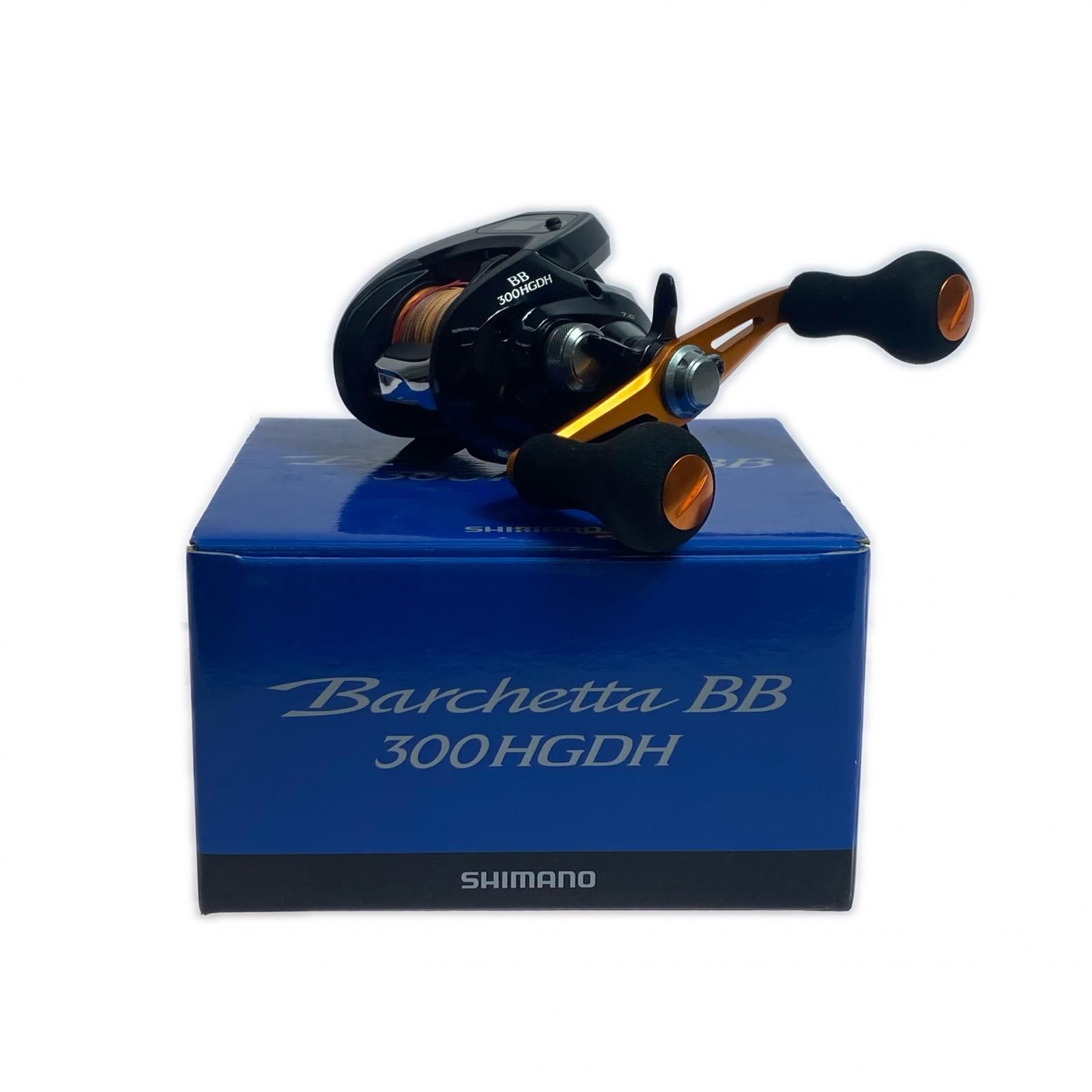 SHIMANO シマノ 両軸リール 17バルケッタBB 300HGDH 箱付 03702