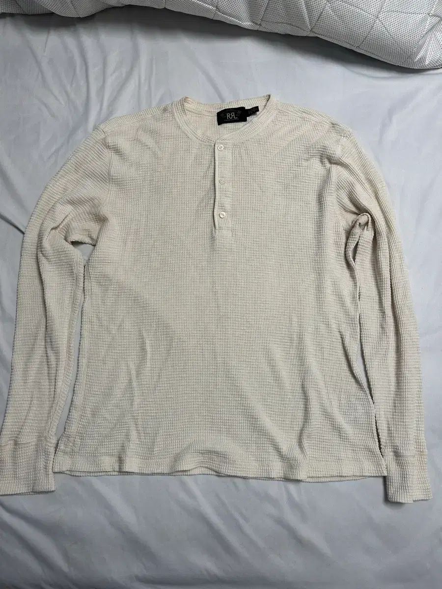 本日特価 RRL ワッフルヘンリーネック XL
