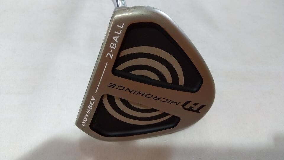 オデッセイ　MICROHINGE 2-BALL V-LINE　パター　中古　ゴルフドゥ！松前R56店【最短即日発送】