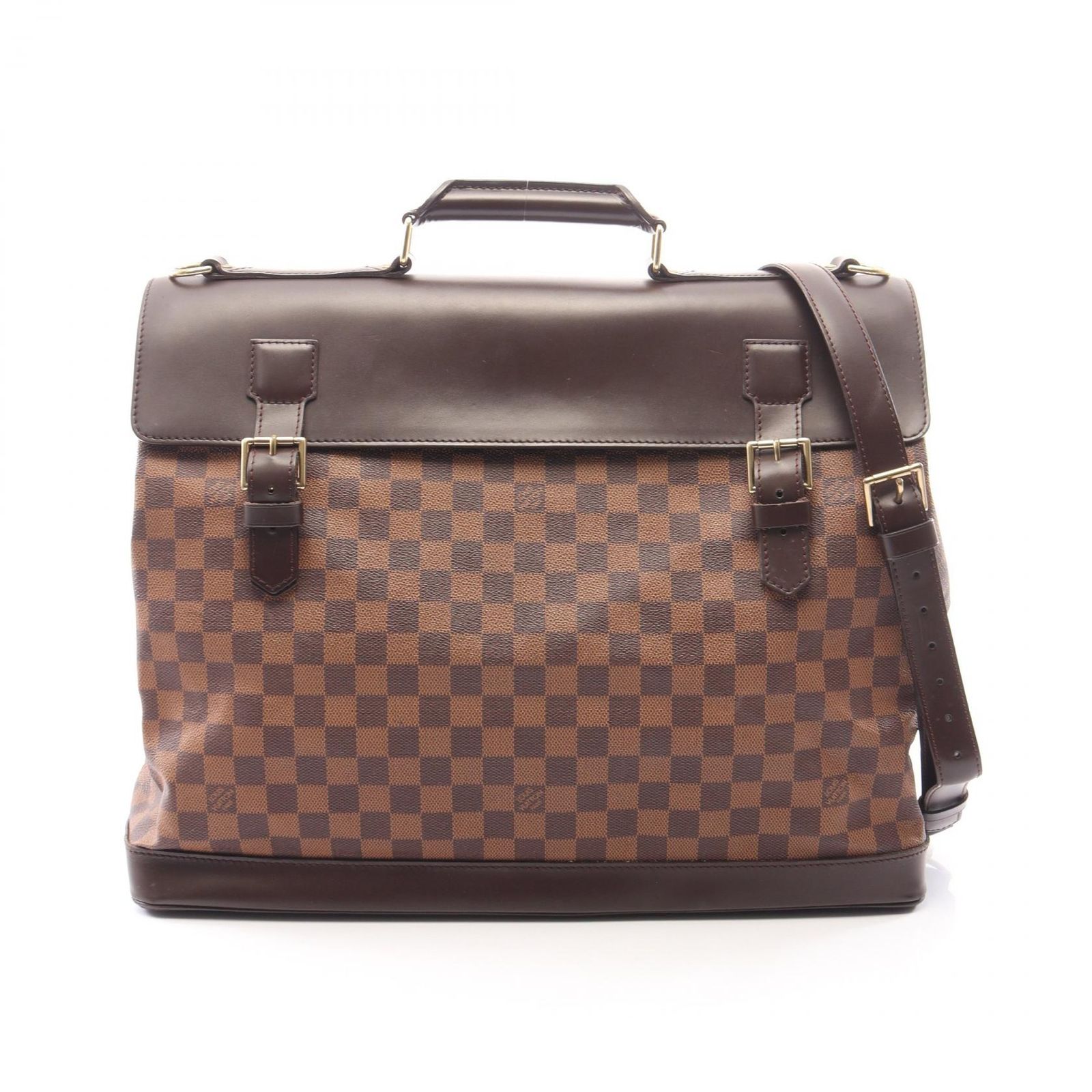 ルイ・ヴィトン LOUIS VUITTON ボストンバッグ ウエストエンドPM 2WAY N41130 PVCコーティングキャンバス レザー ウエストエンドPM ユニセックス Used B