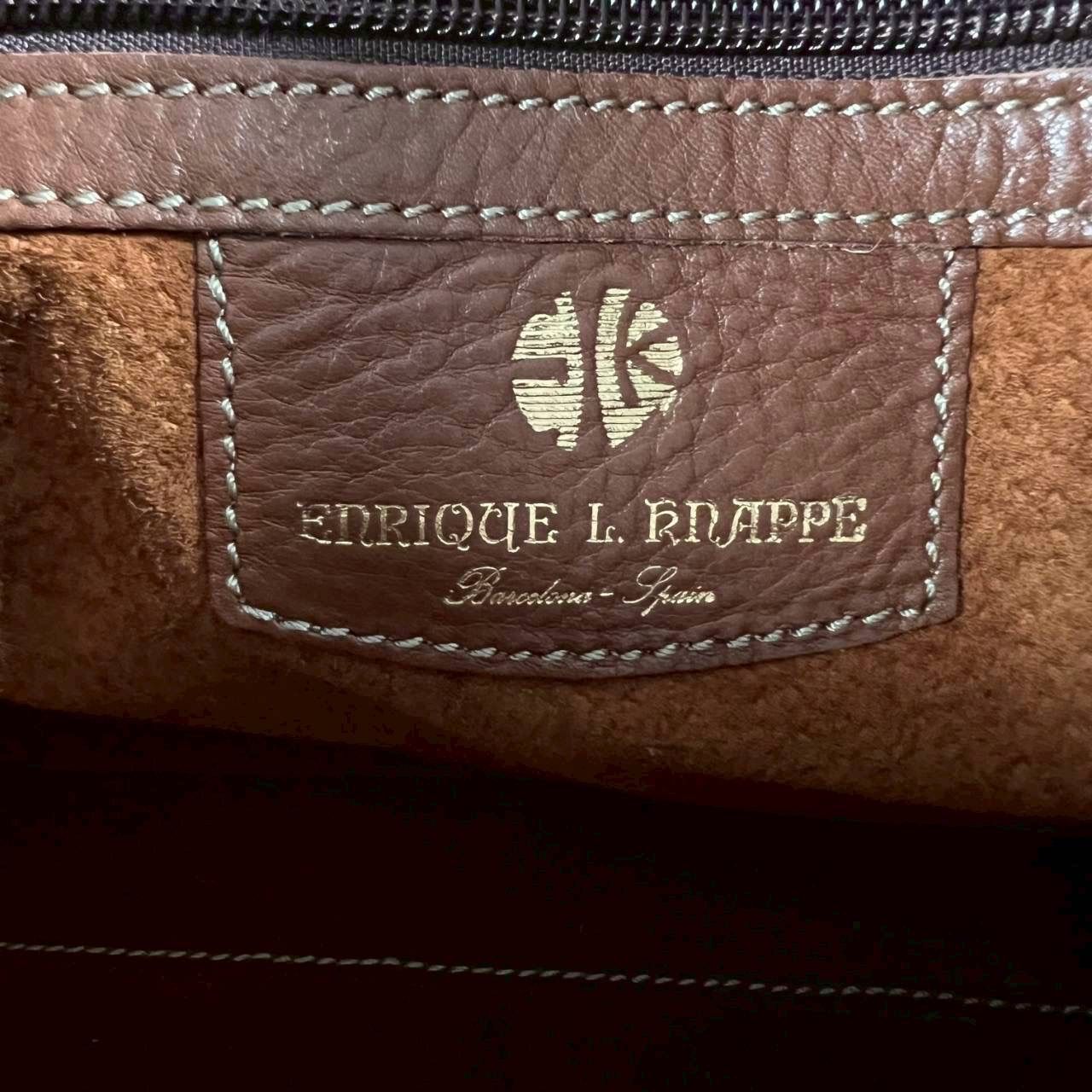 B-205 ENRIQUE LOEWE KNAPPE エンリケロエベナッペ ミニボストンバッグ