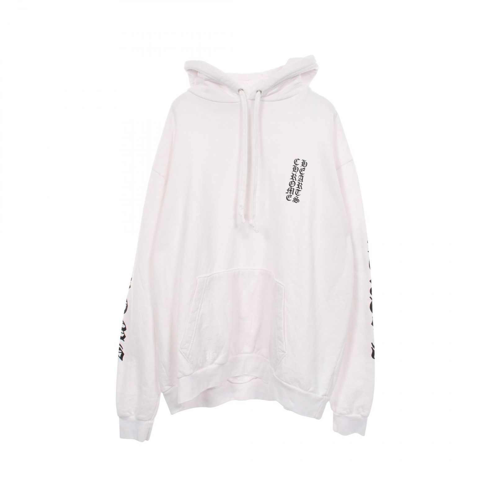 クロムハーツ CHROME HEARTS パーカー バーティカルロゴ 裏起毛 コットン パーカー メンズ Used A