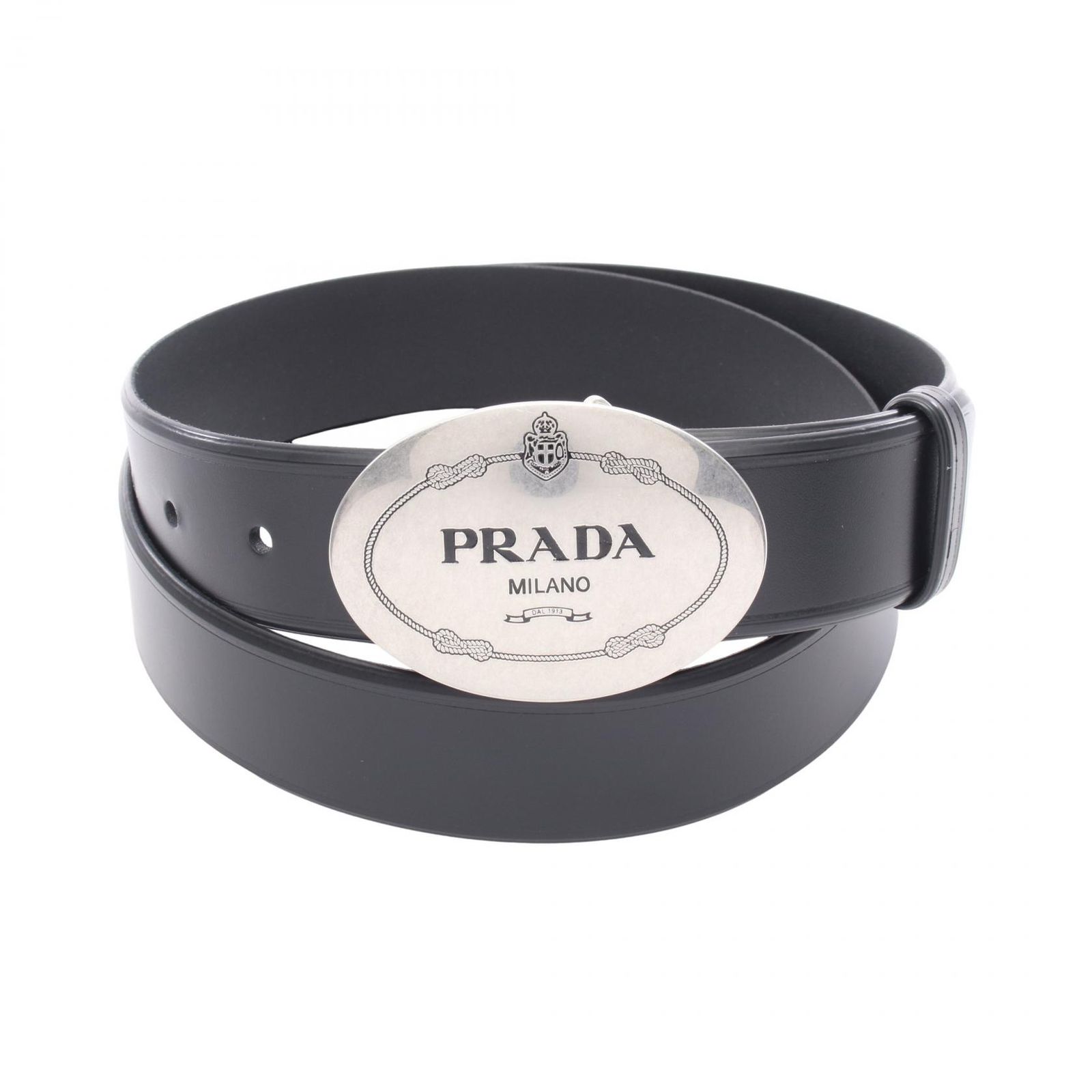 プラダ PRADA ベルト ロゴ 23M006 レザー ベルト メンズ Used A - メルカリ
