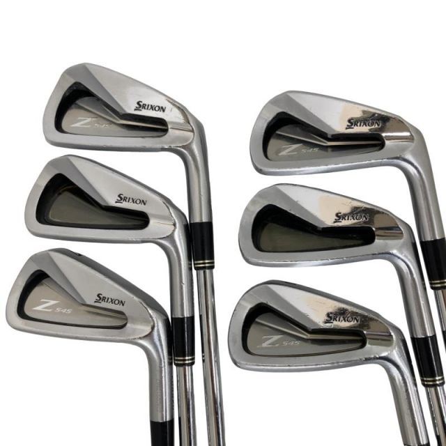 【中古】 ダンロップ SRIXON Z545 6S アイアンセット IR NS PRO 980GH D.S.T (フレックスS) メンズ 男性用 右利き 右用 Cランク ゴルフクラブ
