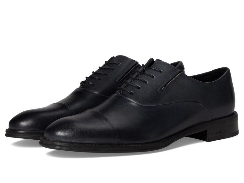 ケネスコール メンズ シューズ オックスフォード キャップ Kenneth Cole Tully Cap Toe Oxfordark Grey Leather グレー