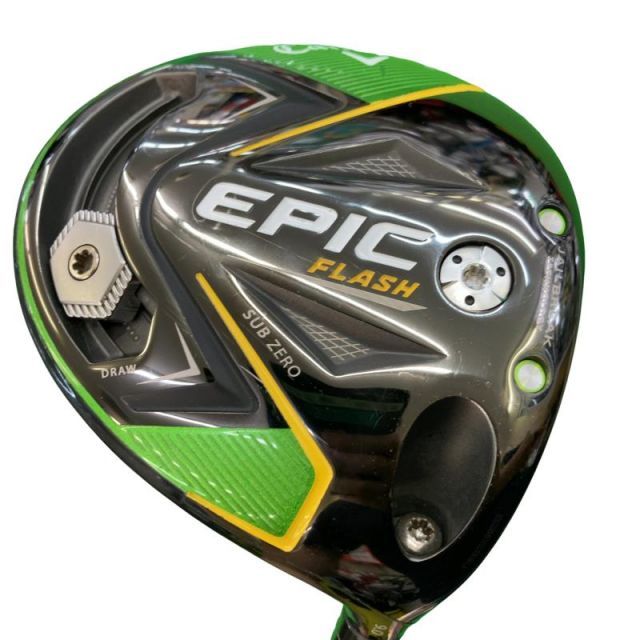 【中古】 キャロウェイ EPIC FLASH SUBZERO 9° ドライバー DR Tour AD SZ(ドライバー) (フレックスS) メンズ 男性用 右利き 右用 Dランク ゴルフクラブ
