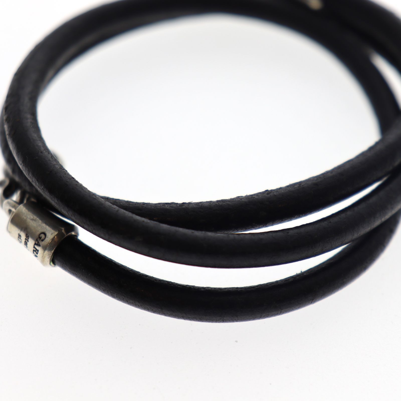 GARNI（ガルニ） Coil Bracelet コイルブレスレット レザー シルバー
