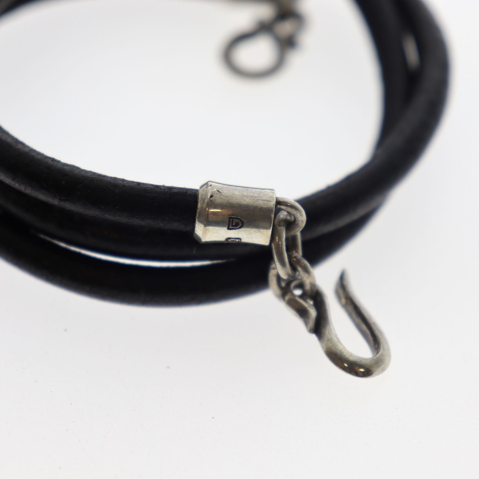 GARNI（ガルニ） Coil Bracelet コイルブレスレット レザー シルバー