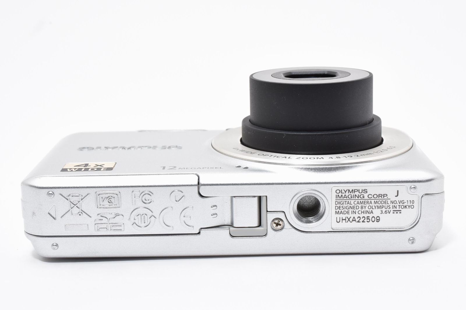 ☆極上品☆ オリンパス OLYMPUS VG-110 シルバー コンパクトデジカメ