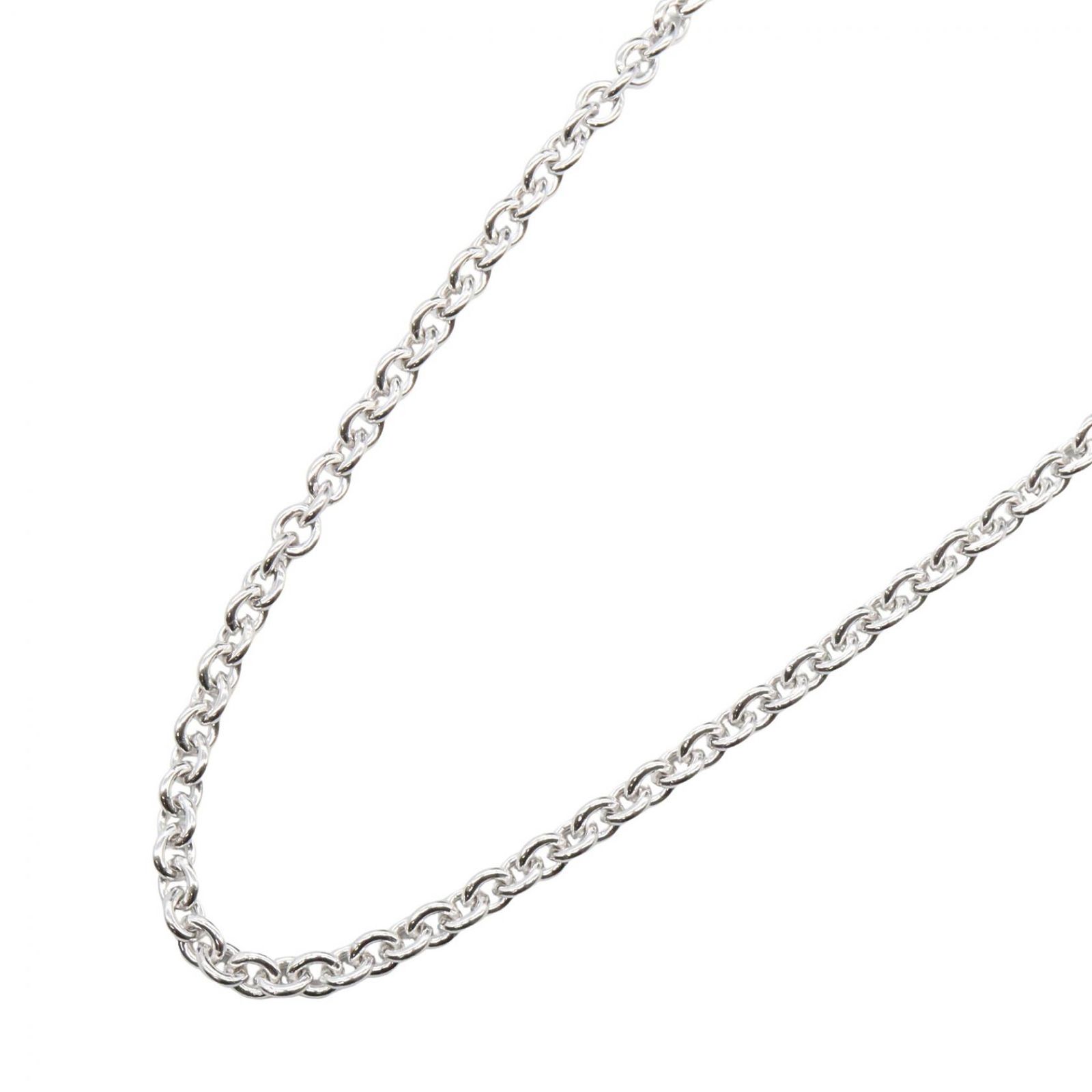 ブルガリ BVLGARI ネックレス カテーネ ネックレス 首回42～49cm K18WG（ホワイトゴールド） カテーネ ネックレス ユニセックス Used A