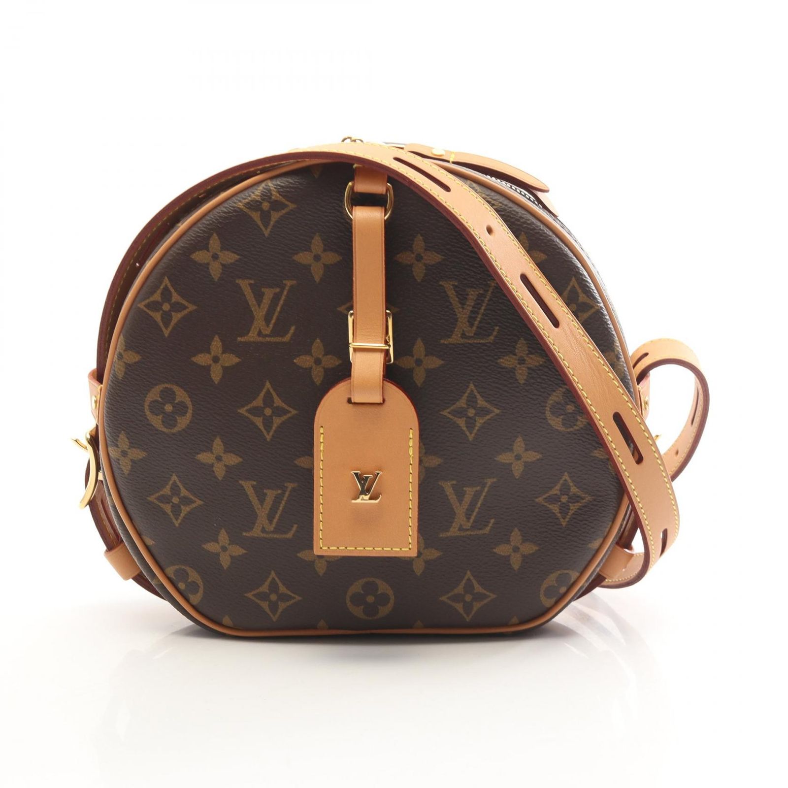 ルイ・ヴィトン LOUIS VUITTON ショルダーバッグ ボワット シャポースープル M52294 PVCコーティングキャンバス レザー ボワット・シャポー・スープルMM レディース