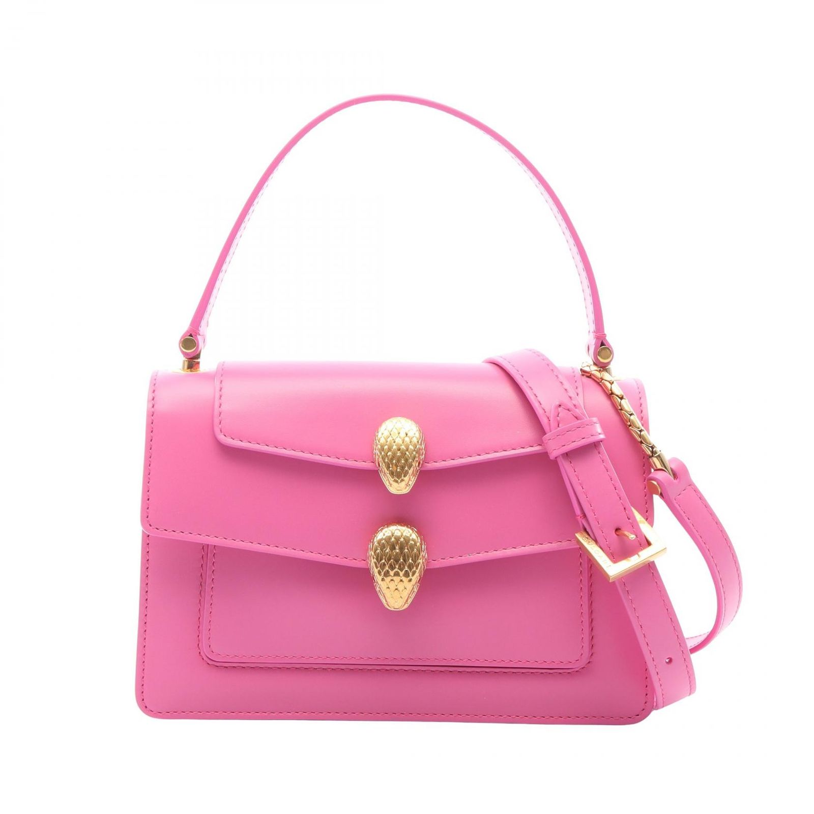 ブルガリ BVLGARI ハンドバッグ BVLGARI × ALEXANDER WANG セルペンティ 2WAY ピンク レザー BVLGARI×ALEXANDER WANG セルペンティ 2wayショル レディース Used A