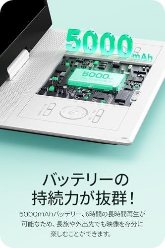 【新品】ポータブルDVDプレーヤー 16.9型 CDプレーヤー 14.1インチ液晶 デュアルアンプ内蔵 4~6時間再生 リージョンフリー USB/SDカードに対応 AV入出力 TV同期可能 ラストメモリー機能【ブルーレイ非対応】 e2823358 【新品】ポータブルDVDプレーヤー 16.9型 CDプレーヤー 14.1インチ液晶 デュアルアンプ内蔵 4~6時間再生 リージョンフリー USB/SDカードに対応 AV入出力 TV同期可能 ラストメモリー機能【ブルーレイ非対応】 e2823358