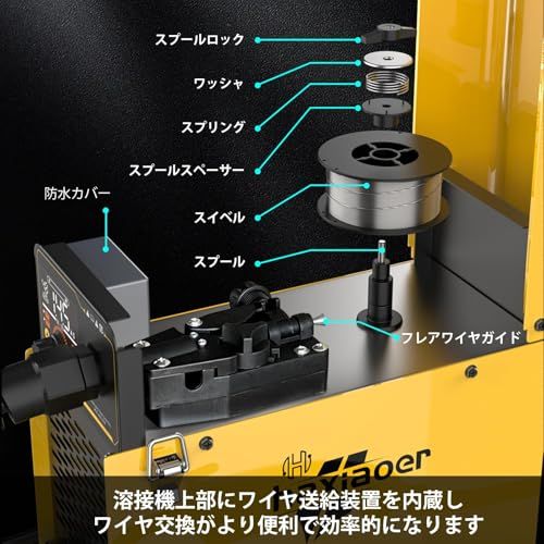【新品】半自動溶接機 最大出力145A 100V専用溶接機1台3役電気溶接機ノンガスMIG/MMA溶接/LIFT TIG対応 LED液晶表示 インバーター搭載 小型 軽量 家庭用 初心者向け ノンガス溶接機 家具や雑貨DIY 簡単な修理145 4e6bcfa8 【新品】半自動溶接機 最大出力145A 100V専用溶接機1台3役電気溶接機ノンガスMIG/MMA溶接/LIFT TIG対応 LED液晶表示 インバーター搭載 小型 軽量 家庭用 初心者向け ノンガス溶接機 家具や雑貨DIY 簡単な修理145 4e6bcfa8