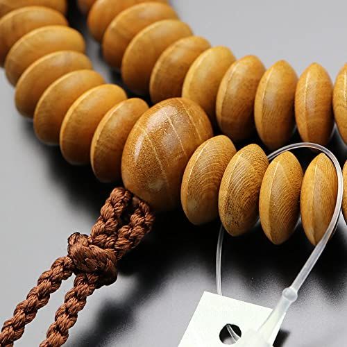 【新品】天台宗 数珠 男性用 9寸 正梅 梵天房【本式数珠 京念珠 108玉 京都 国産品 天然木 九寸 葬儀 葬式 法事 法要 マイ数珠 101770014】【数珠袋プレゼント！】