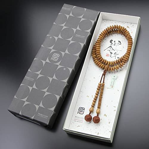 【新品】天台宗 数珠 男性用 9寸 正梅 梵天房【本式数珠 京念珠 108玉 京都 国産品 天然木 九寸 葬儀 葬式 法事 法要 マイ数珠 101770014】【数珠袋プレゼント！】