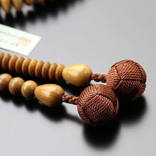 【新品】天台宗 数珠 男性用 9寸 正梅 梵天房【本式数珠 京念珠 108玉 京都 国産品 天然木 九寸 葬儀 葬式 法事 法要 マイ数珠 101770014】【数珠袋プレゼント！】