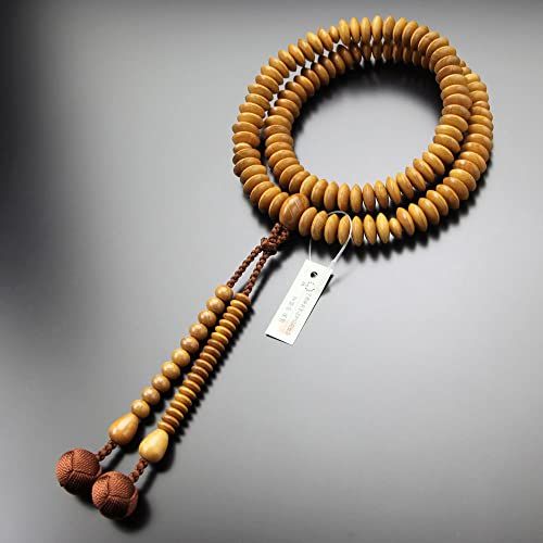 【新品】天台宗 数珠 男性用 9寸 正梅 梵天房【本式数珠 京念珠 108玉 京都 国産品 天然木 九寸 葬儀 葬式 法事 法要 マイ数珠 101770014】【数珠袋プレゼント！】