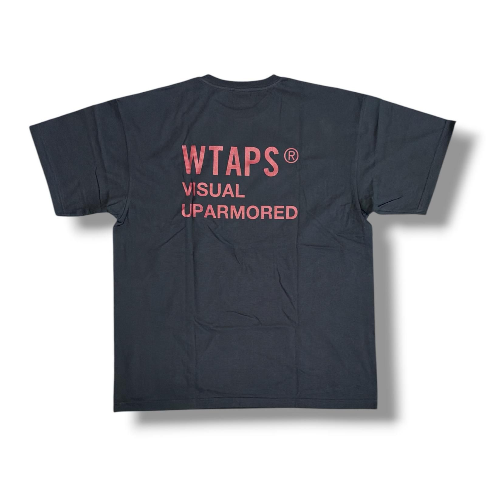 未使用 WTAPS 25SS FORTLESS / SS / COTTON ロゴプリントTシャツ