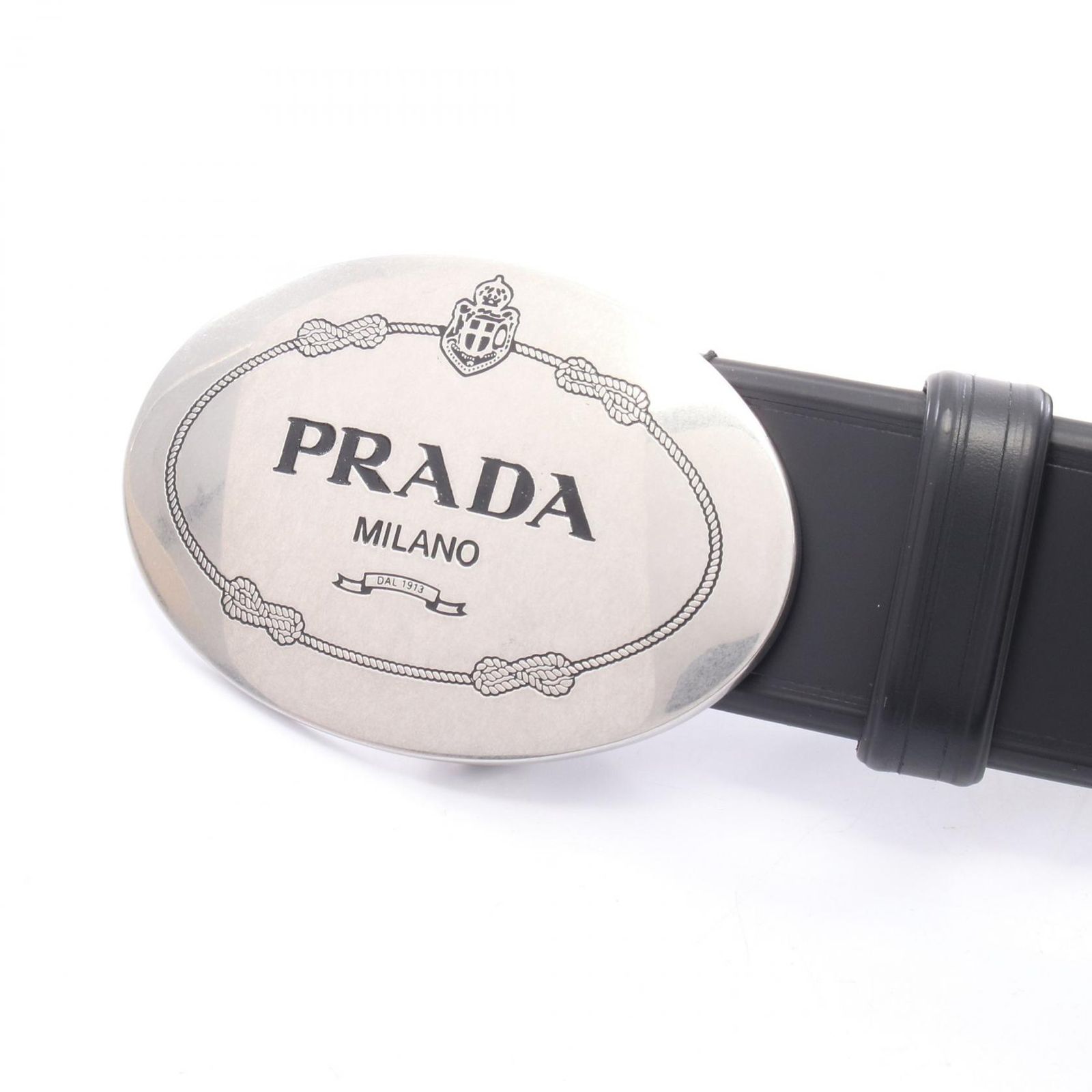 プラダ PRADA ベルト ロゴ 23M006 レザー ベルト メンズ Used A - メルカリ