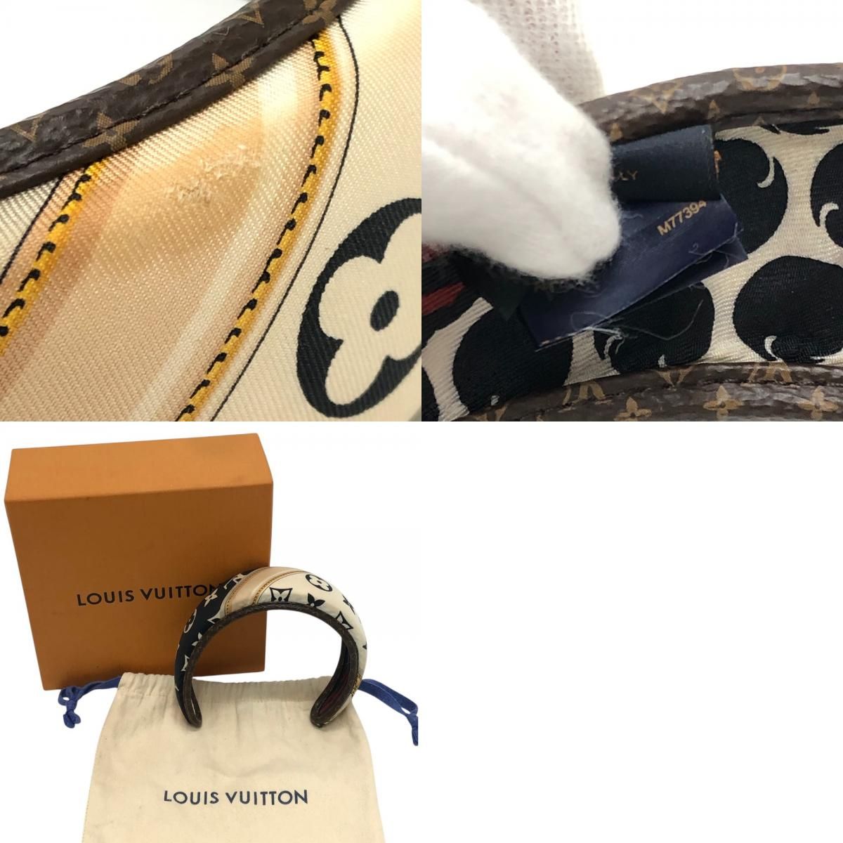 LOUIS VUITTON ルイヴィトン カチューシャ ヘッドバンド・ビーマインド