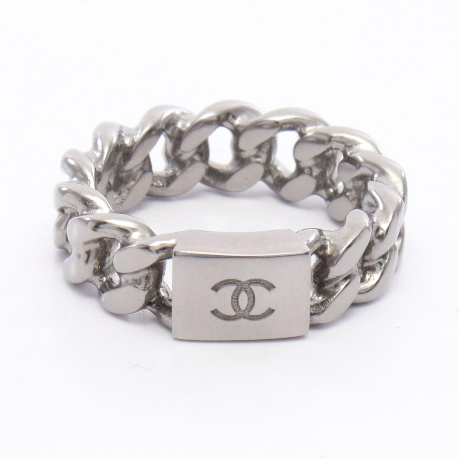 シャネル CHANEL リング・指輪 ココマーク チェーン ステンレス 