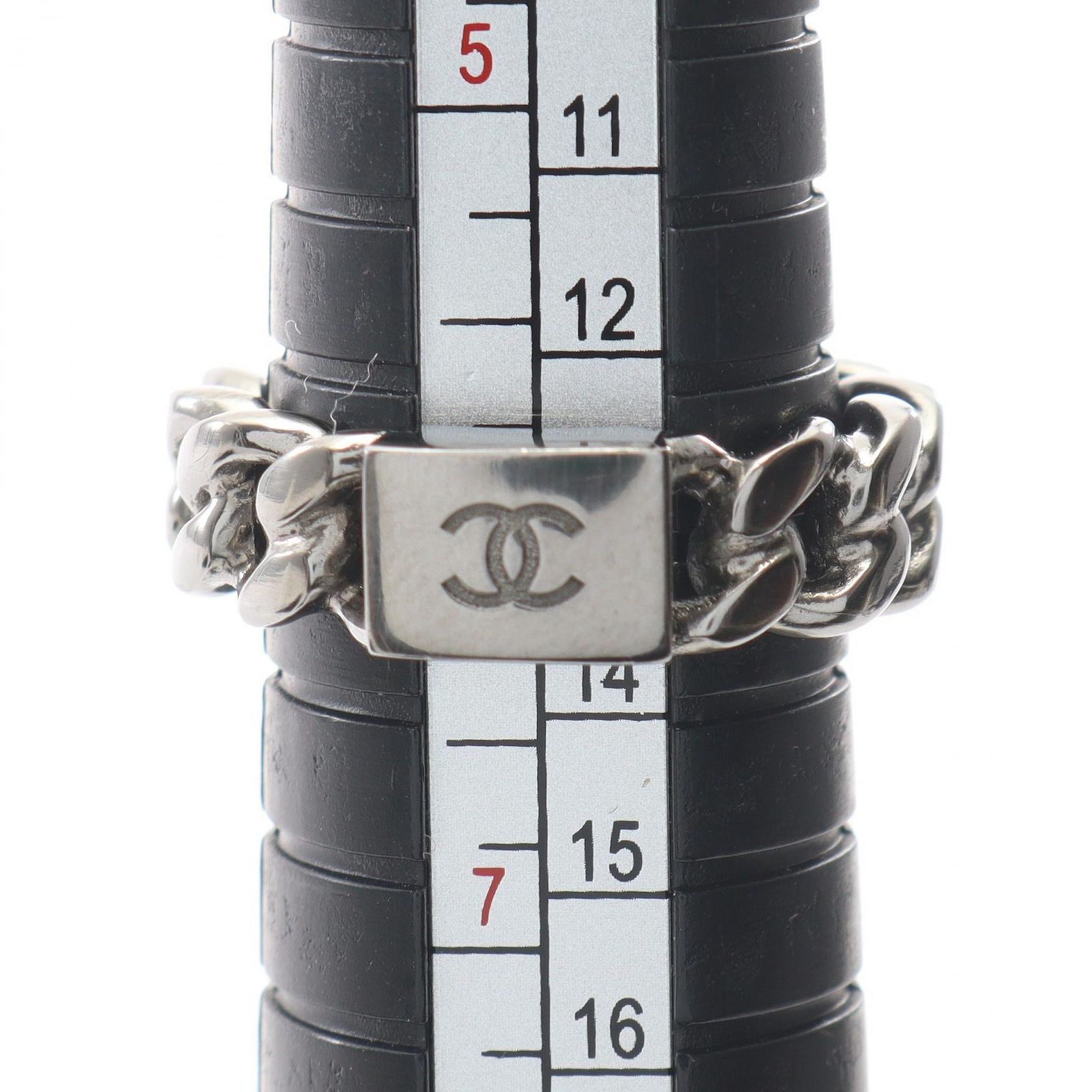シャネル CHANEL リング・指輪 ココマーク チェーン ステンレス 