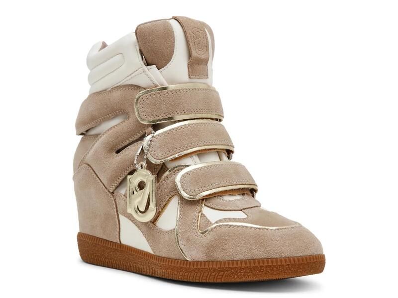 スティーブ マデン レディース シューズ スニーカー Steve MaddenMavis Wedge Sneaker Sand Suede サンド
