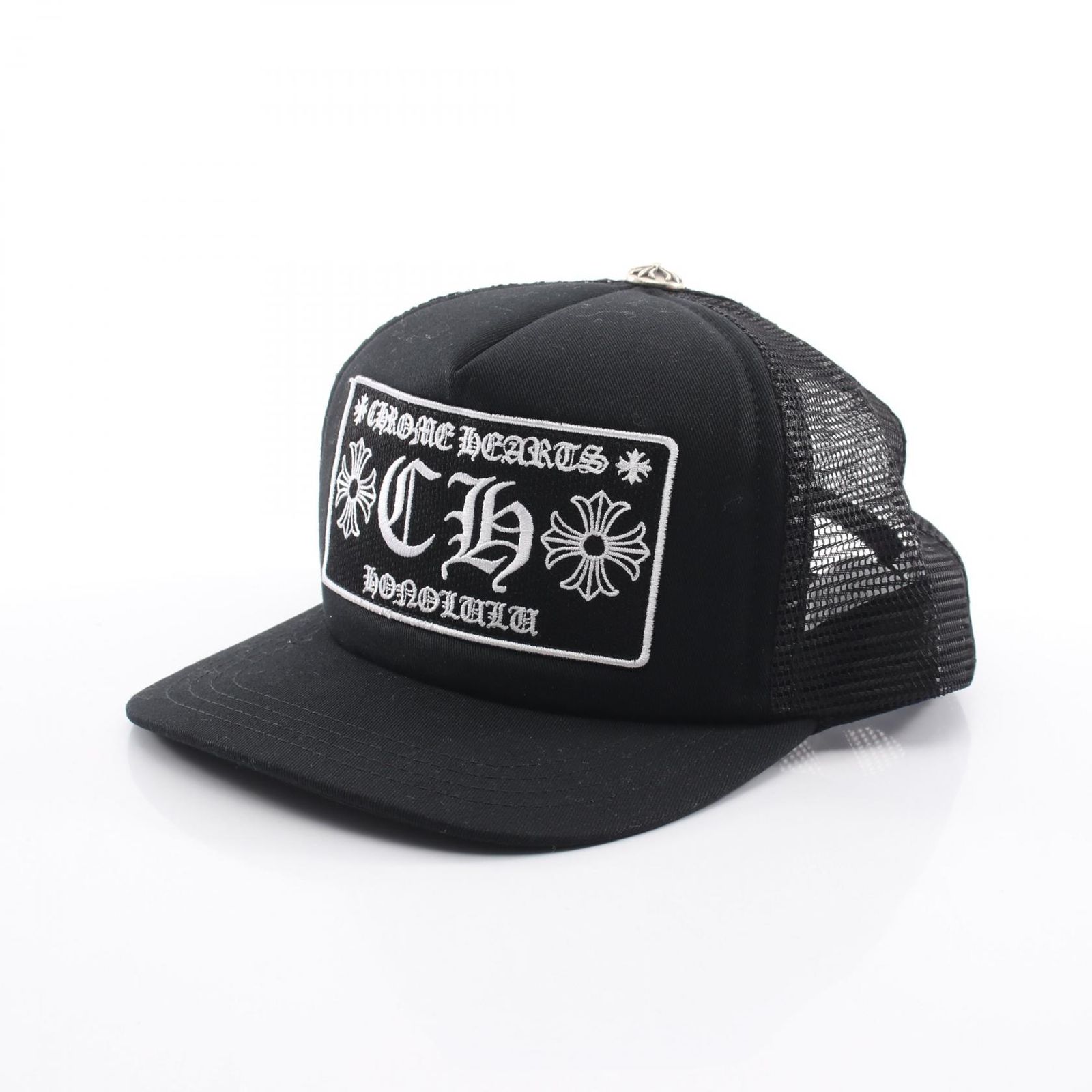 クロムハーツ CHROME HEARTS キャップ トラッカーキャップ CHプラス ハリウッド メッシュ その他 キャップ メンズ Used A
